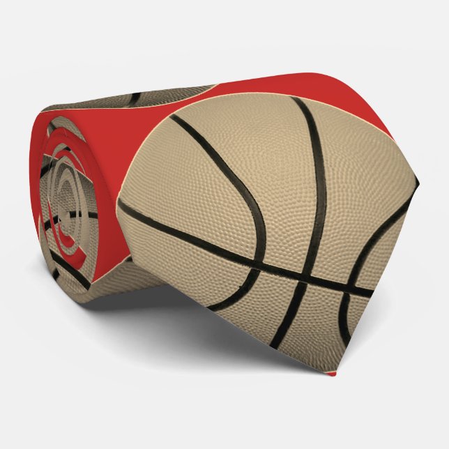Basketball Pop Art Modern Kreativ Sepia Red Slips (Rullad)