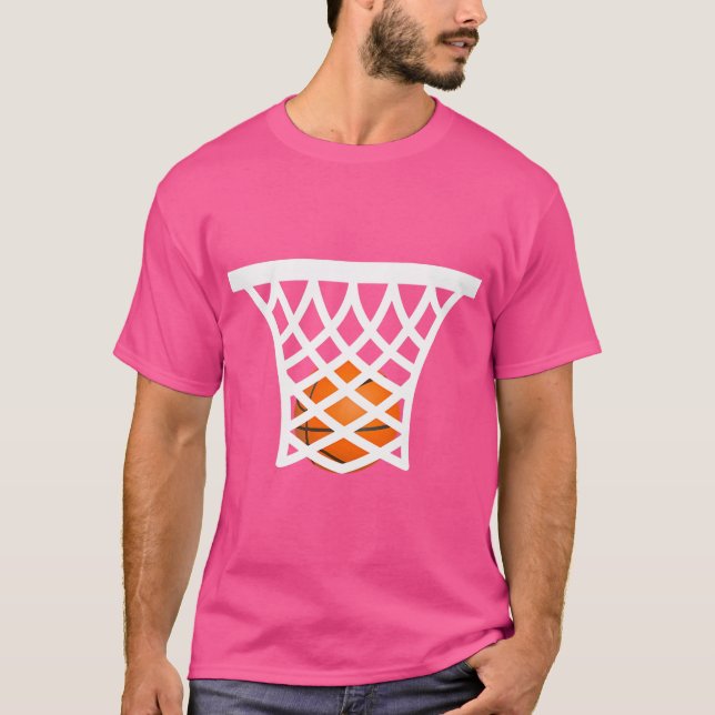Basketball Practice Perfekt Shot T Shirt (Framsida)