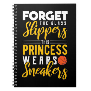 Basketball Princess Wears Sneakers Anteckningsbok