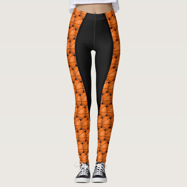 Basketball Print Leggings (Framsida)