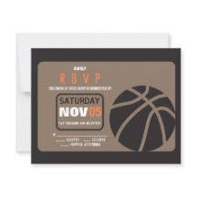 BASKETBALL Pub Mitzvah-inbjudan