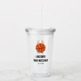 Basketball Pub Mitzvah Personlig Take Away Mugg