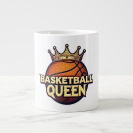 Basketball Queen Jumbo Mugg