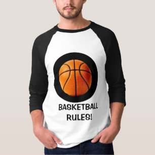 BASKETBALL REGLER! T SHIRT