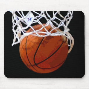 Basketball Ring Artwork Mousepad Musmatta