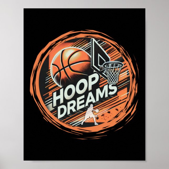 Basketball Ring Dreams Active Poster (Framsidan)