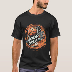 Basketball Ring Dreams Active T Shirt