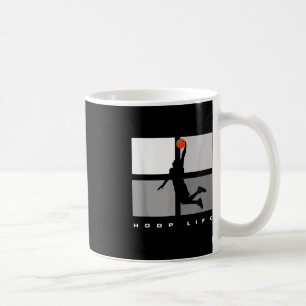 Basketball Ring Life Manar Boys Roligt Basketball Kaffemugg