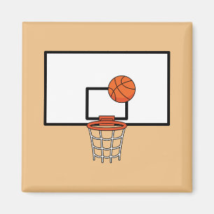 Basketball Ring Magnet