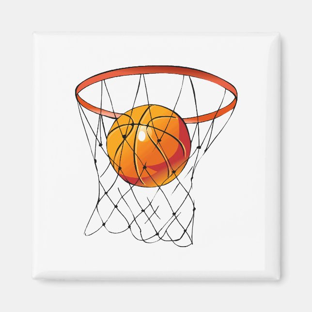 Basketball Ring Magnet (Framsidan)