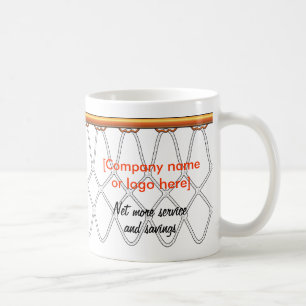 Basketball Ring Net_black context_company promo Kaffemugg