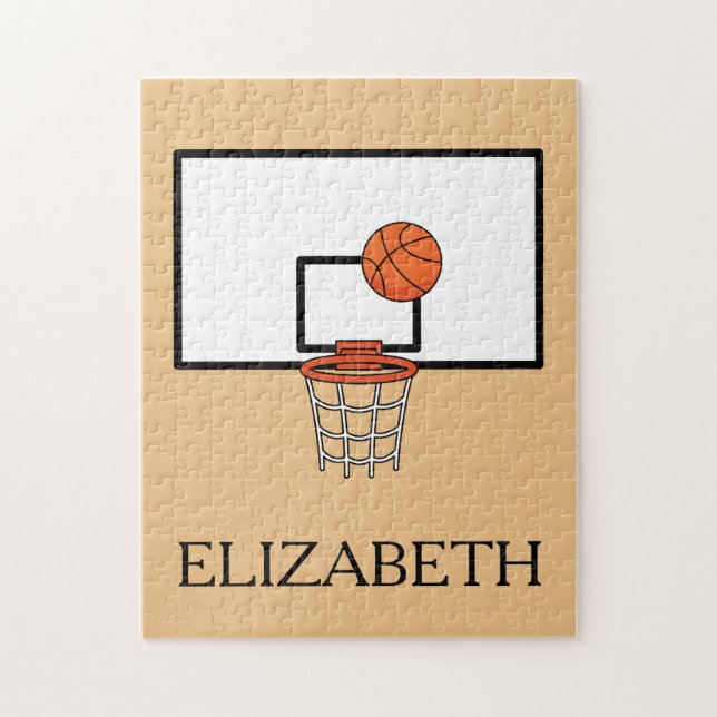 Basketball Ring personalize Pussel (Vertikal)