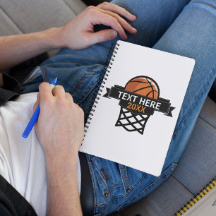 Basketball Ring Personlig Anteckningsbok