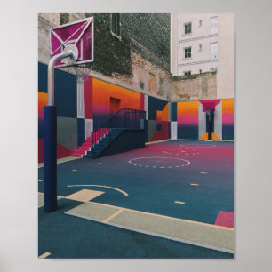 Basketball Ring Poster