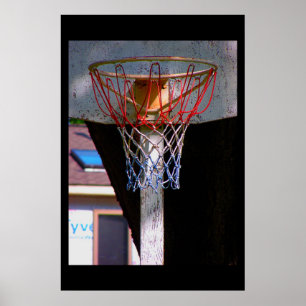 Basketball Ring Poster