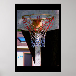 Basketball Ring Poster