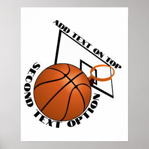 Basketball Ring Sports Poster