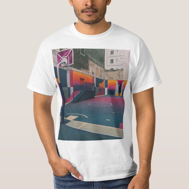 Basketball Ring T Shirt (Framsida)