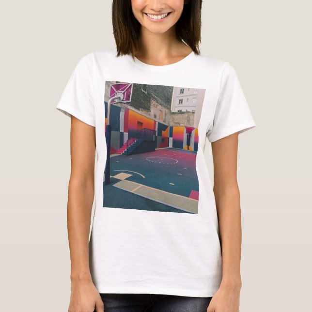 Basketball Ring T Shirt (Framsida)