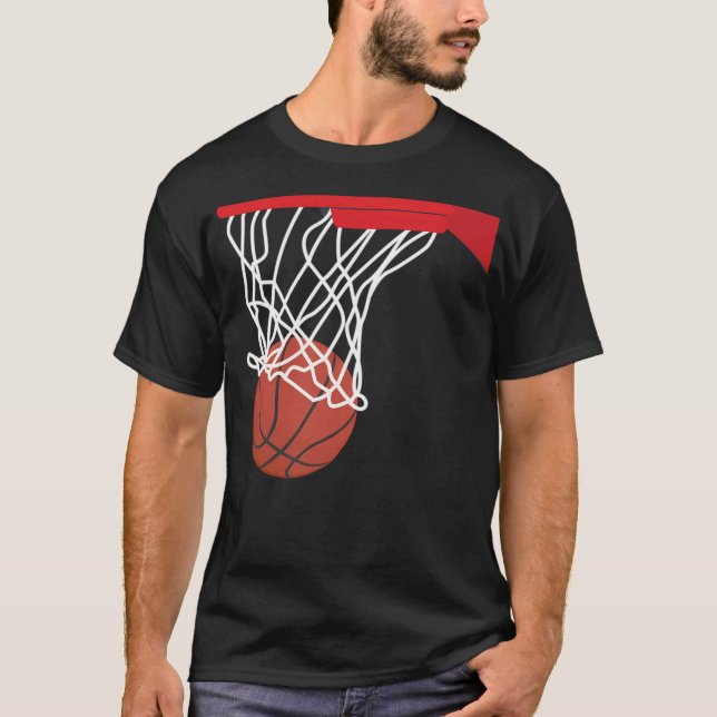 Basketball Ring T Shirt (Framsida)