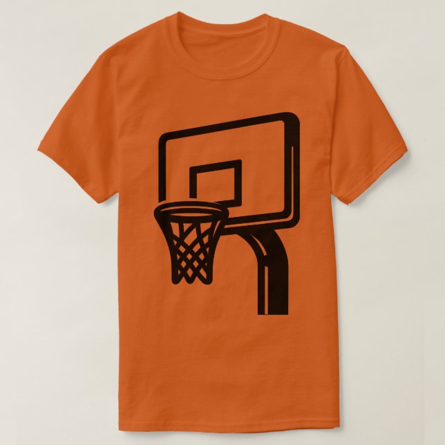 Basketball Ring T Shirt (Design framsida)