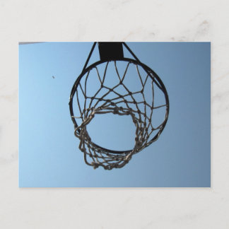 Basketball ring-vykort vykort