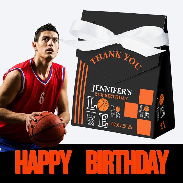 Basketball Ringar, Basketball Player Birthday Presentaskar (Skapare uppladdad)
