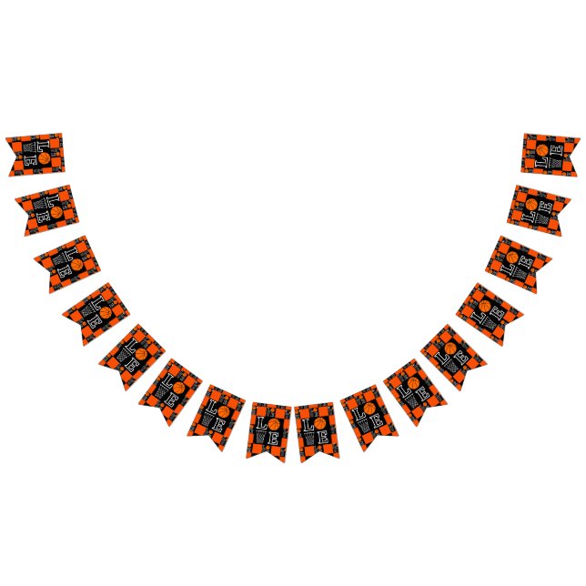 Basketball Ringar, Basketball Player Birthday Vimplar (Alla)