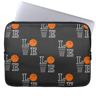 Basketball Ringar, Basketball Player-gåva Laptop Fodral