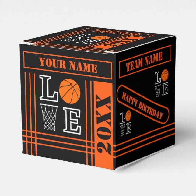 Basketball Ringar, Basketball Player-gåva Presentaskar (Framsidan Sidan)