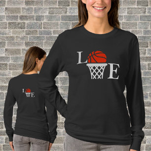 Basketball Ringar, Basketball Player-gåva T Shirt