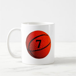 Basketball Ringar (nummer) 7 Kaffemugg