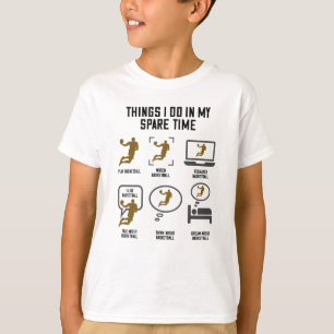 Basketball Sak gör jag i min fritid T Shirt