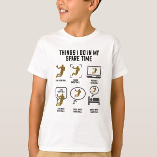 Basketball Sak gör jag i min fritid T Shirt