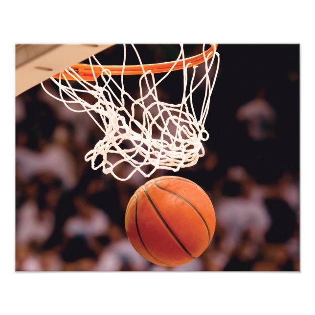 Basketball Scoring Fototryck (Framsidan)