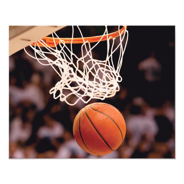 Basketball Scoring Fototryck (Framsidan)