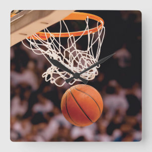 Basketball Scoring Fyrkantig Klocka