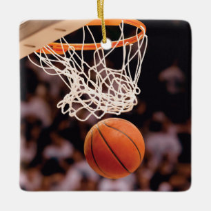 Basketball Scoring Julgransprydnad Keramik