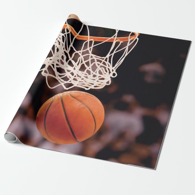Basketball Scoring Presentpapper (Utrullad)