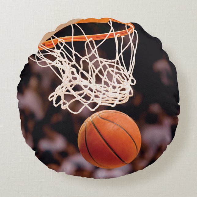 Basketball Scoring Rund Kudde (Framsidan)