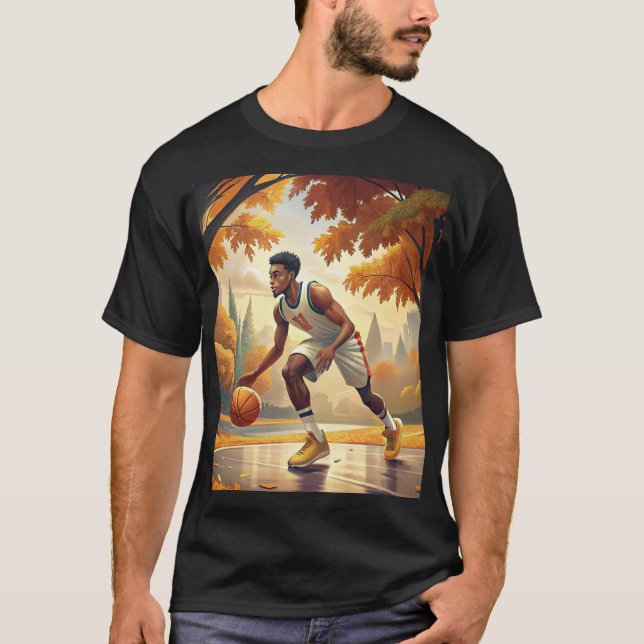 Basketball Season T Shirt (Framsida)