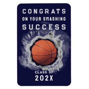 Basketball Senior Varsity Gratulerar Magnet