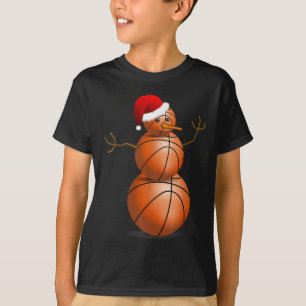 Basketball Shirt - Basketball Snögubbe T
