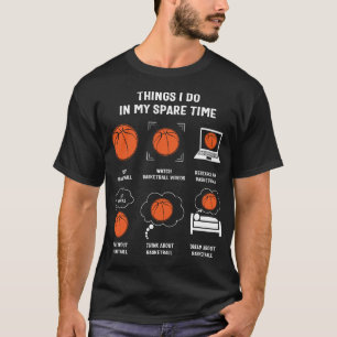 Basketball Shirt Sak jag gör i mitt område T
