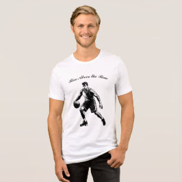 Basketball Silhouette T-Shirt - Stiga upp ovanför