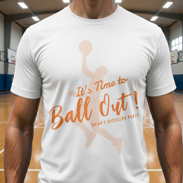 Basketball Sjungkarlsparty Dags att festa T Shirt