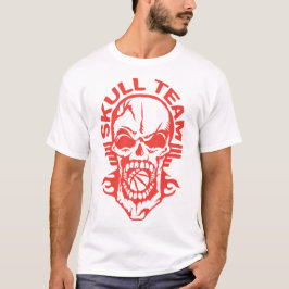 basketball skull team tete de mort equipe logo t shirt