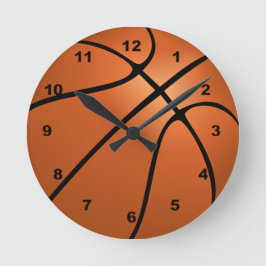 Basketball Slam: Anpassningsbar Sports Rund Klocka