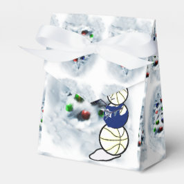 Basketball Snögubbe jul Presentaskar