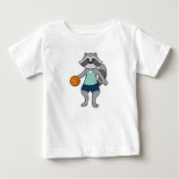 Basketball-spelare i Racoon Basketball